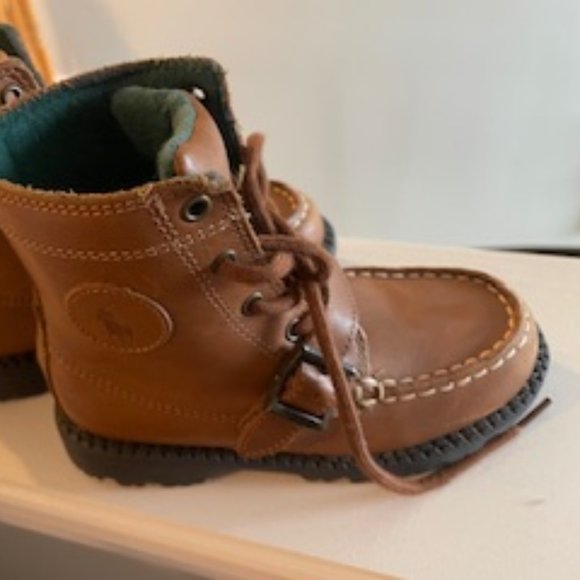 Polo Ralph LaurenBoys' Ranger II Leather Rugged Boots - Picture 3 of 4